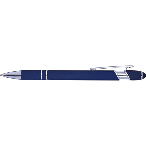 Kugelschreiber Mit Touchfunktion Primo , blau, Aluminium, Metall, Kautschuk, , Bild 4