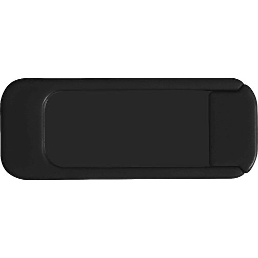 Webcam Abdeckung Aubrey , schwarz, Plastik, PP, 4,10cm x 0,20cm x 1,51cm (Länge x Höhe x Breite), Bild 1