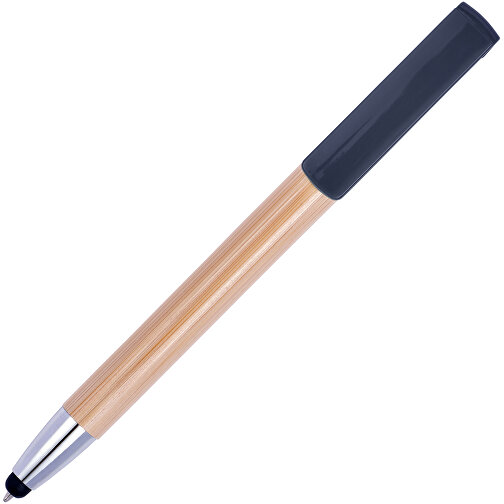 Bambus Kugelschreiber Sumatra , schwarz, ABS, Bambus, , Bild 2