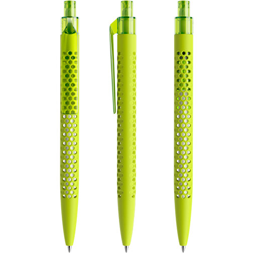 Prodir QS40 Soft Touch PRT Push Kugelschreiber , Prodir, gelbgrün, Kunststoff, 14,10cm x 1,60cm (Länge x Breite), Bild 6