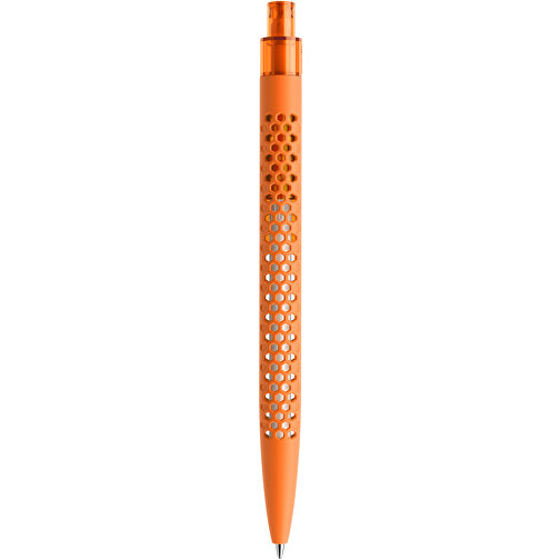 Prodir QS40 Soft Touch PRT Push Kugelschreiber , Prodir, orange, Kunststoff, 14,10cm x 1,60cm (Länge x Breite), Bild 3