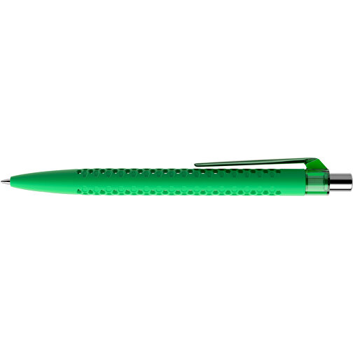 Prodir QS40 Soft Touch PRT Push Kugelschreiber , Prodir, hellgrün/silber poliert, Kunststoff/Metall, 14,10cm x 1,60cm (Länge x Breite), Bild 5