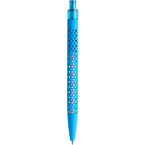 Prodir QS40 Soft Touch PRT Push Kugelschreiber , Prodir, cyanblau, Kunststoff, 14,10cm x 1,60cm (Länge x Breite), Bild 3
