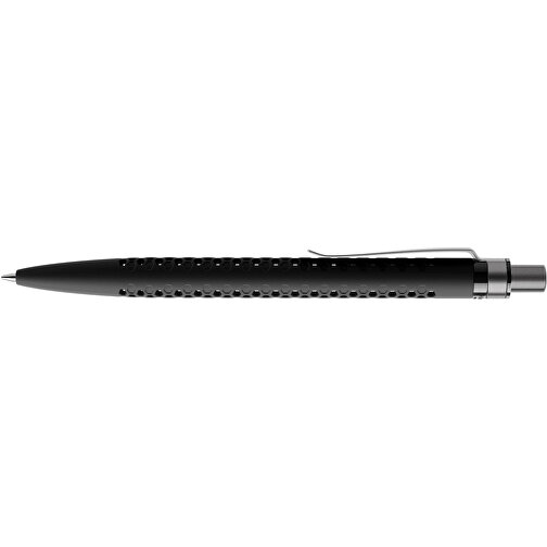 Prodir QS40 Soft Touch PRS Push Kugelschreiber , Prodir, schwarz/graphit satiniert, Kunststoff/Metall, 14,10cm x 1,60cm (Länge x Breite), Bild 5