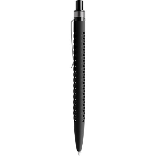 Prodir QS40 Soft Touch PRS Push Kugelschreiber , Prodir, schwarz/graphit, Kunststoff/Metall, 14,10cm x 1,60cm (Länge x Breite), Bild 2