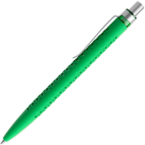 Prodir QS40 Soft Touch PRS Push Kugelschreiber , Prodir, hellgrün/silber satiniert, Kunststoff/Metall, 14,10cm x 1,60cm (Länge x Breite), Bild 4