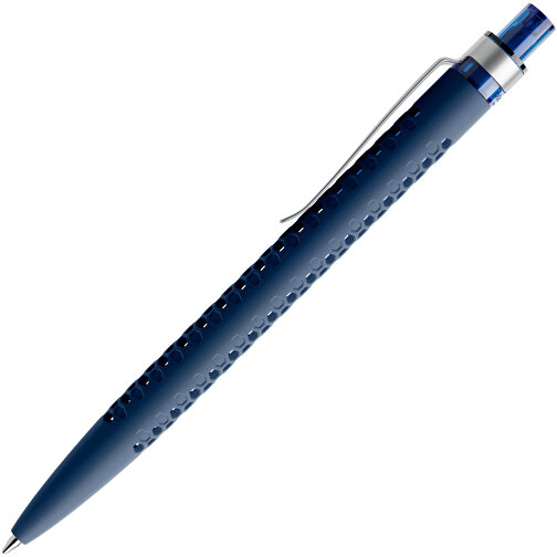 Prodir QS40 Soft Touch PRS Push Kugelschreiber , Prodir, sodalithblau/silber, Kunststoff/Metall, 14,10cm x 1,60cm (Länge x Breite), Bild 4