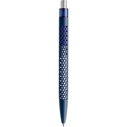 Prodir QS40 PMT Push Kugelschreiber , Prodir, sodalithblau/silber, Kunststoff/Metall, 14,10cm x 1,60cm (Länge x Breite), Bild 3