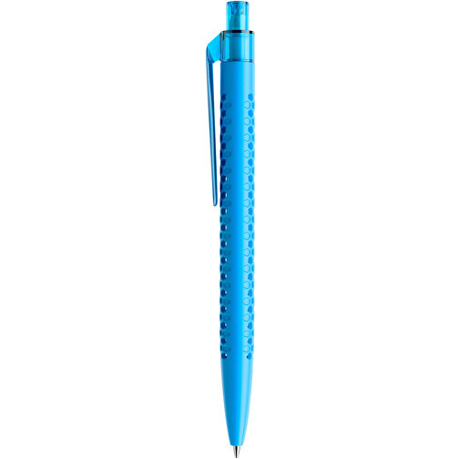 Prodir QS40 PMT Push Kugelschreiber , Prodir, cyanblau, Kunststoff, 14,10cm x 1,60cm (Länge x Breite), Bild 2