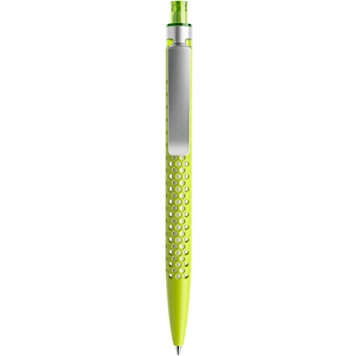 Prodir QS40 PMS Push Kugelschreiber , Prodir, gelbgrün, Kunststoff/Metall, 14,10cm x 1,60cm (Länge x Breite), Bild 1