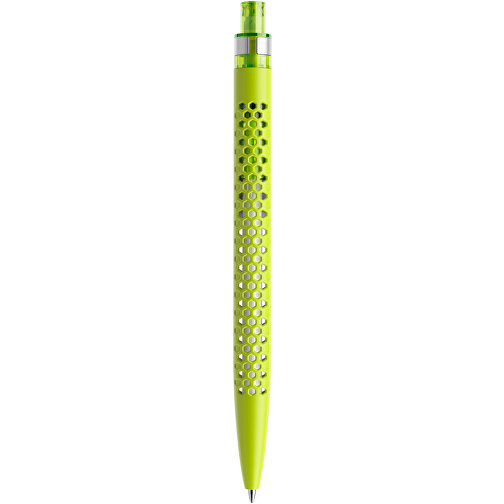 Prodir QS40 PMS Push Kugelschreiber , Prodir, gelbgrün, Kunststoff/Metall, 14,10cm x 1,60cm (Länge x Breite), Bild 3