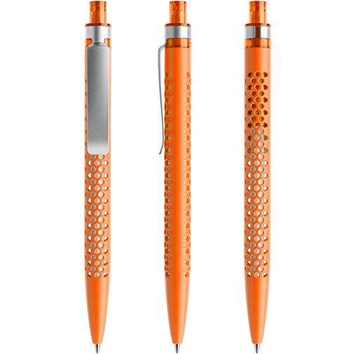 Prodir QS40 PMS Push Kugelschreiber , Prodir, orange, Kunststoff/Metall, 14,10cm x 1,60cm (Länge x Breite), Bild 6