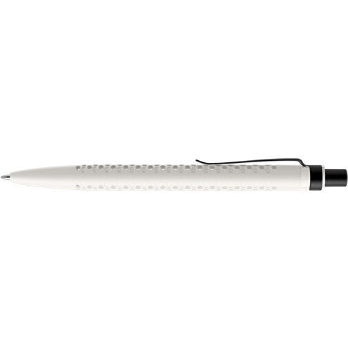 Prodir QS40 PMS Push Kugelschreiber , Prodir, weiß/schwarz satiniert, Kunststoff/Metall, 14,10cm x 1,60cm (Länge x Breite), Bild 5
