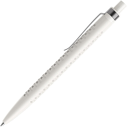 Prodir QS40 PMS Push Kugelschreiber , Prodir, weiß/graphit, Kunststoff/Metall, 14,10cm x 1,60cm (Länge x Breite), Bild 4