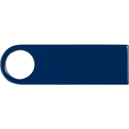 USB-Stick Metall 3.0 64GB Bunt , Promo Effects MB , dunkelblau MB , 65 GB , Metall MB , 10 - 45 MB/s MB , 3,90cm x 0,40cm x 1,20cm (Länge x Höhe x Breite), Bild 3
