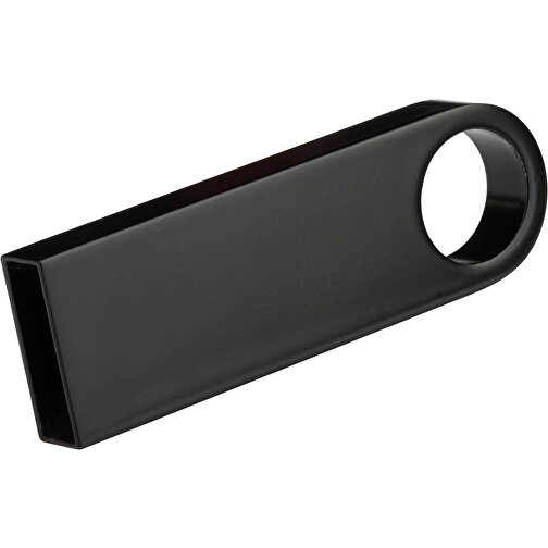 USB Stick Metall 3.0 32GB Bunt , Promo Effects MB , schwarz MB , 32 GB , Metall MB , 10 - 45 MB/s MB , 3,90cm x 0,40cm x 1,20cm (Länge x Höhe x Breite), Bild 1