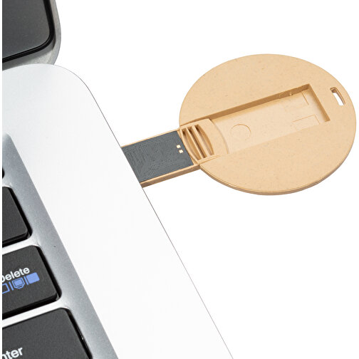 USB-Stick CHIP Eco 2.0 64GB Mit Verpackung , Promo Effects MB , natur MB , 65 GB , Mais/Kunststoff MB , 3 - 10 MB/s MB , , Bild 7