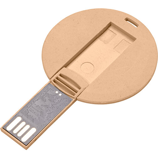 USB-Stick CHIP Eco 2.0 4GB Mit Verpackung , Promo Effects MB , natur MB , 4 GB , Mais/Kunststoff MB , 3 - 10 MB/s MB , , Bild 2