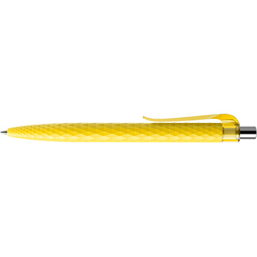 Prodir QS01 PMT Push Kugelschreiber , Prodir, lemon/silber poliert, Kunststoff/Metall, 14,10cm x 1,60cm (Länge x Breite), Bild 5