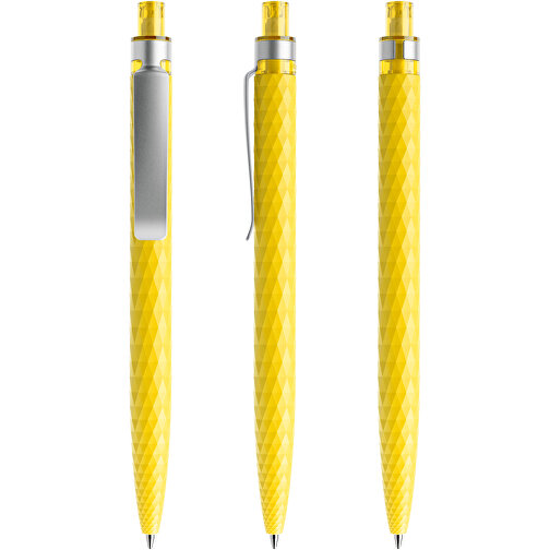 Prodir QS01 PMS Push Kugelschreiber , Prodir, lemon, Kunststoff/Metall, 14,10cm x 1,60cm (Länge x Breite), Bild 6