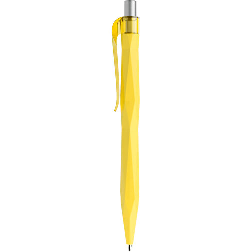 Prodir QS20 PRT Push Kugelschreiber , Prodir, lemon / silber satiniert, Kunststoff/Metall, 14,10cm x 1,60cm (Länge x Breite), Bild 2