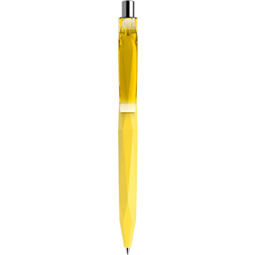 Prodir QS20 PRT Push Kugelschreiber , Prodir, lemon / silber poliert, Kunststoff/Metall, 14,10cm x 1,60cm (Länge x Breite), Bild 1