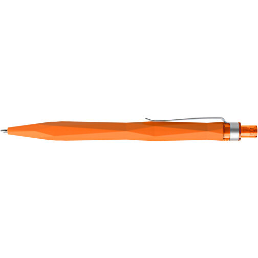 Prodir QS20 Soft Touch PRS Push Kugelschreiber , Prodir, orange / silber, Kunststoff/Metall, 14,10cm x 1,60cm (Länge x Breite), Bild 5