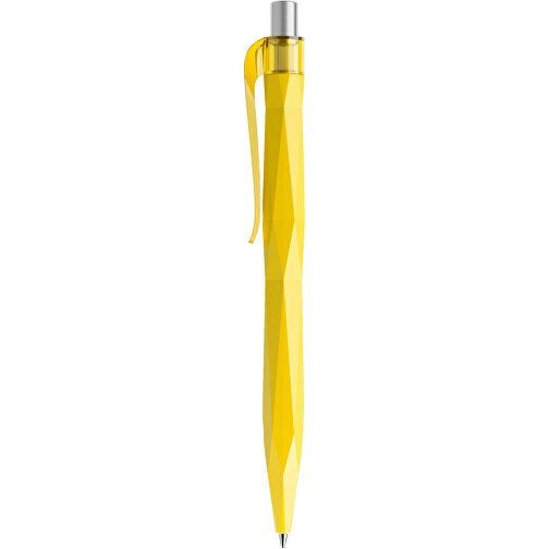 Prodir QS20 PMT Push Kugelschreiber , Prodir, lemon / silber satiniert, Kunststoff/Metall, 14,10cm x 1,60cm (Länge x Breite), Bild 2