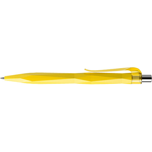 Prodir QS20 PMT Push Kugelschreiber , Prodir, lemon / silber poliert, Kunststoff/Metall, 14,10cm x 1,60cm (Länge x Breite), Bild 5