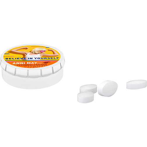 Boîte rapide XS Pfeffi pastilles menthe poivrée sans sucre, Image 1