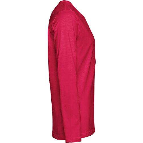 THC BUCHAREST. Herren Langarm T-Shirt , rot, 100% Baumwolle, L, 74,50cm x 54,00cm (Länge x Breite), Bild 3