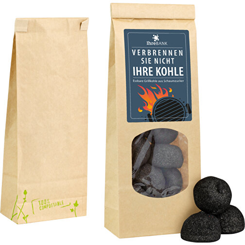 Carbón comestible para barbacoa Wonder Bag, Imagen 1