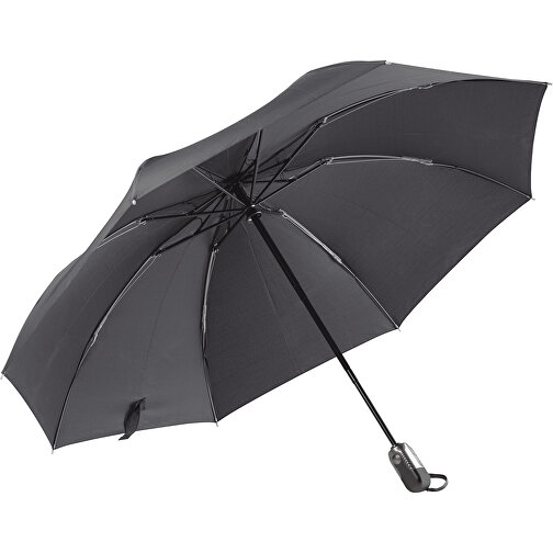Luxuriöser 23” Wende-Regenschirm Mit Automatischer Öffnung Und Schließung , schwarz, Pongee PolJater, 32,00cm x 7,00cm x 7,00cm (Länge x Höhe x Breite), Bild 1