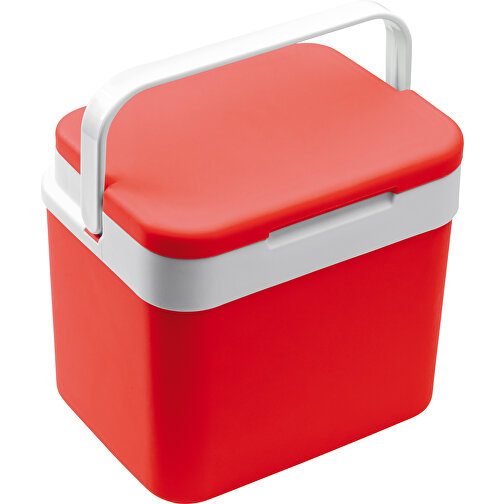 Kühlbox Classic 10L , rot, PP & ABS, 28,00cm x 27,00cm x 22,00cm (Länge x Höhe x Breite), Bild 1
