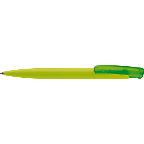 Kugelschreiber Avalon Soft-Touch , hellgrün, ABS, 14,60cm (Länge), Bild 3