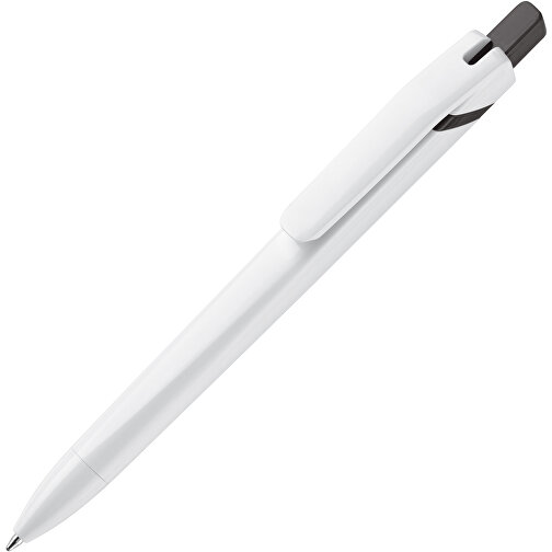 Kugelschreiber SpaceLab , weiß / schwarz, ABS, 14,50cm (Länge), Bild 2