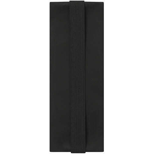 Stiftemappe Für Notizbücher KEEPER , schwarz, Polyester, 20,50cm x 7,50cm (Länge x Breite), Bild 4