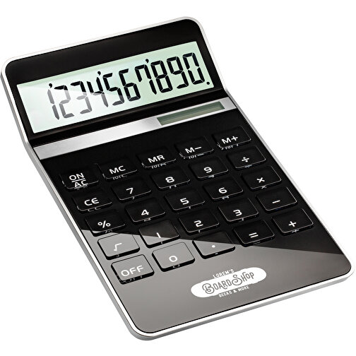 Calculatrice solaire REEVES-NEAPEL BLACK, Image 1
