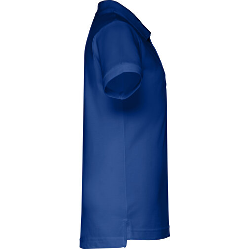 THC ADAM KIDS. Kurzärmeliges Baumwoll-Poloshirt Für Kinder (unisex) , königsblau, 100% Baumwolle, 12, 63,00cm x 46,00cm (Länge x Breite), Bild 3