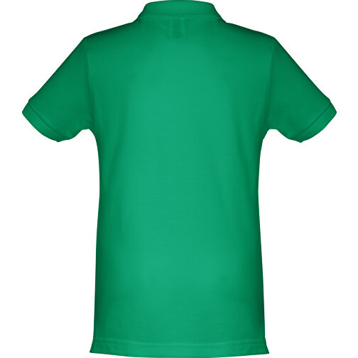 THC ADAM KIDS. Kurzärmeliges Baumwoll-Poloshirt Für Kinder (unisex) , grün, 100% Baumwolle, 2, 45,00cm x 31,00cm (Länge x Breite), Bild 2