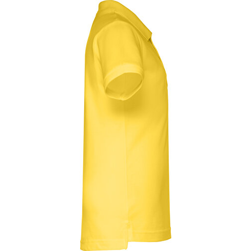 THC ADAM KIDS. Kurzärmeliges Baumwoll-Poloshirt Für Kinder (unisex) , gelb, 100% Baumwolle, 4, 48,00cm x 34,00cm (Länge x Breite), Bild 3