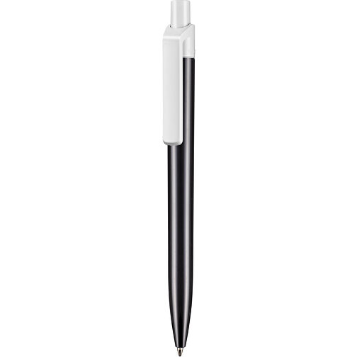 Kugelschreiber INSIDER RECYCLED , Ritter-Pen, weiss, ABS-Kunststoff, 142,00cm (Länge), Bild 1