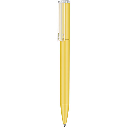 Kugelschreiber LIFT SOFT P , Ritter-Pen, zitronen-gelb, ABS-Kunststoff, 140,00cm (Länge), Bild 1