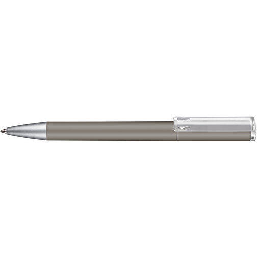 Kugelschreiber LIFT SOFT , Ritter-Pen, sienna, ABS-Kunststoff, 140,00cm (Länge), Bild 3