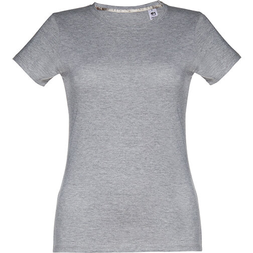 THC ANKARA WOMEN. Damen T-shirt , hellgrau melliert, 100% Baumwolle, XXL, 70,00cm x 53,00cm (Länge x Breite), Bild 1