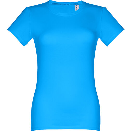 THC ANKARA WOMEN. Damen T-shirt , wasserblau, 100% Baumwolle, XL, 68,00cm x 50,00cm (Länge x Breite), Bild 1