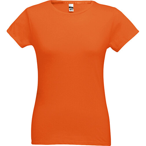 THC SOFIA 3XL. Damen T-shirt , orange, 100% Baumwolle, 3XL, 70,00cm x 56,00cm (Länge x Breite), Bild 1