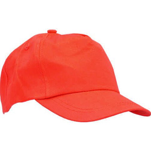 Kinder Mütze SPORTKID , rot, 100% Baumwolle, , Bild 1