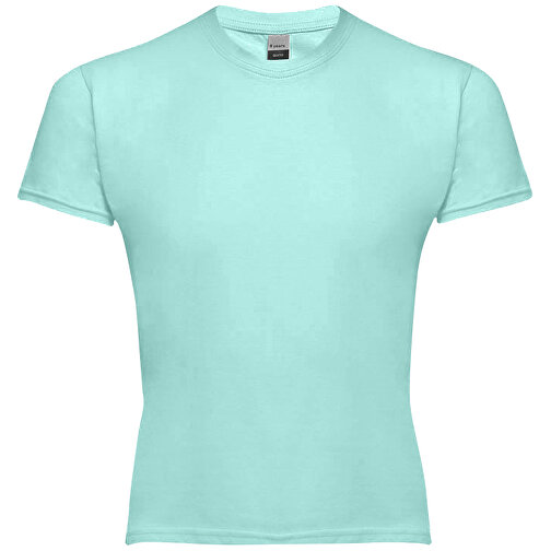 THC QUITO. Unisex Kinder T-shirt , menthol grün, 100% Baumwolle, 2, 42,00cm x 31,00cm (Länge x Breite), Bild 1