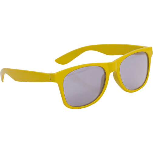 Kindersonnenbrille Spike , gelb, ABS / AC, 18,00cm x 6,00cm x 13,00cm (Länge x Höhe x Breite), Bild 1